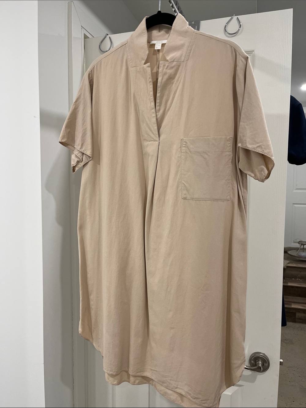 Cos silk pink dress